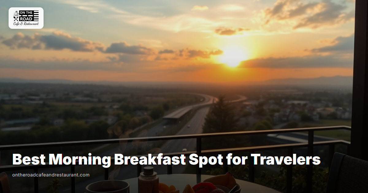 Best Morning Breakfast Spot for Travelers - On The Road Restaurant