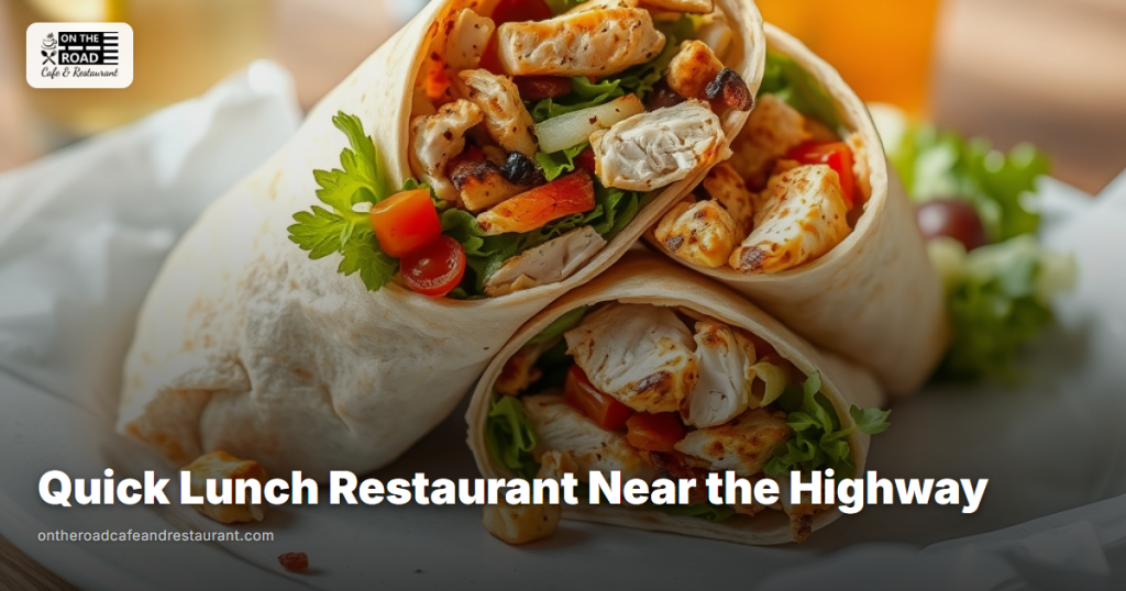 Quick Lunch Restaurant Near the Highway - On The Road Cafe