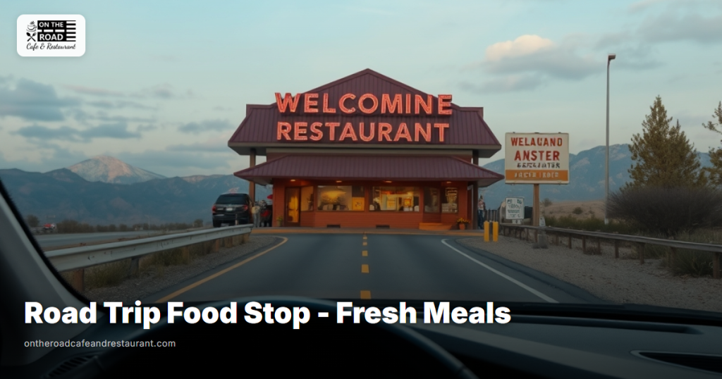 Road Trip Food Stop - Fresh Meals at On The Road Cafe