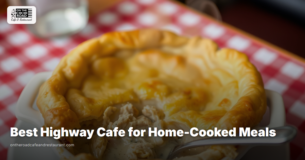 Best Highway Cafe for Home-Cooked Meals - On The Road Restaurant