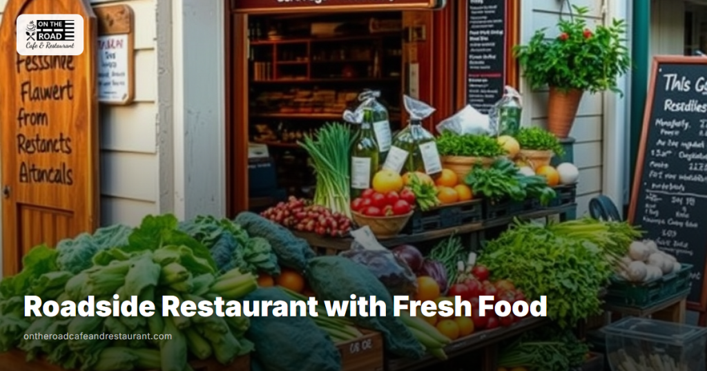 Roadside Restaurant with Fresh Food - On The Road Cafe