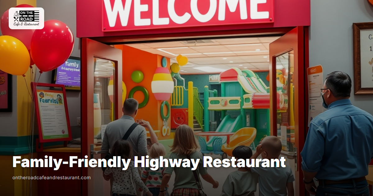 Family-Friendly Highway Restaurant - On The Road Cafe and Restaurant