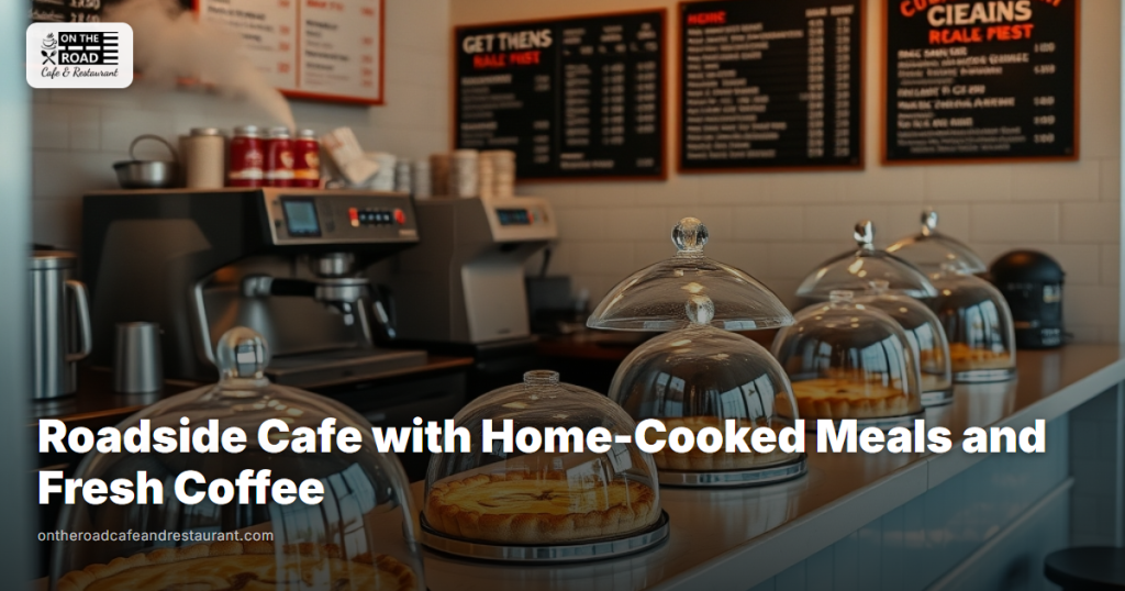 Roadside Cafe with Home-Cooked Meals and Fresh Coffee