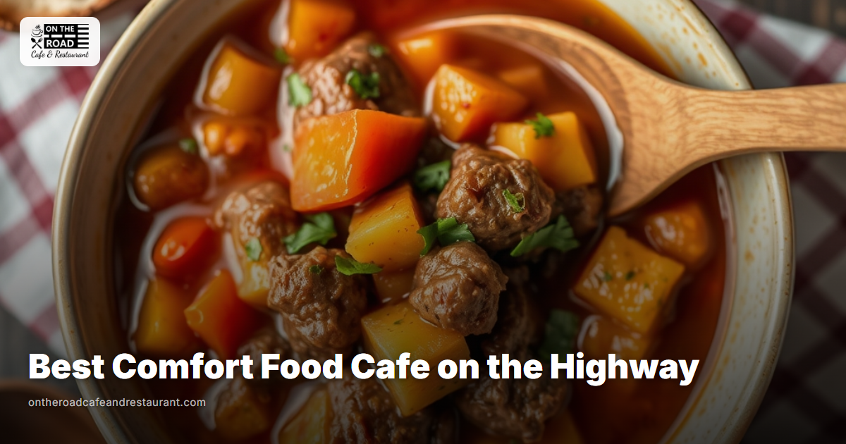 Best Comfort Food Cafe on the Highway - On The Road Restaurant