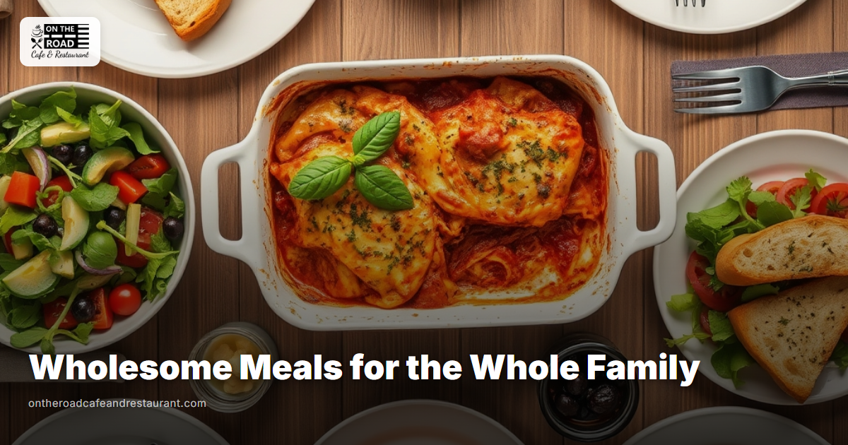 Wholesome Meals for the Whole Family - On The Road Cafe