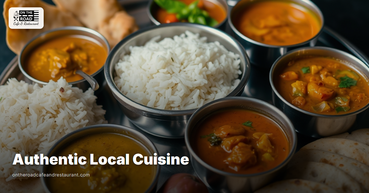 Authentic Local Cuisine - On The Road Cafe and Restaurant