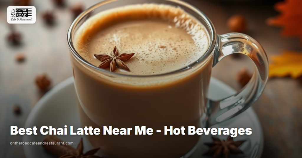 Best Chai Latte Near Me - Hot Beverages at On The Road Cafe