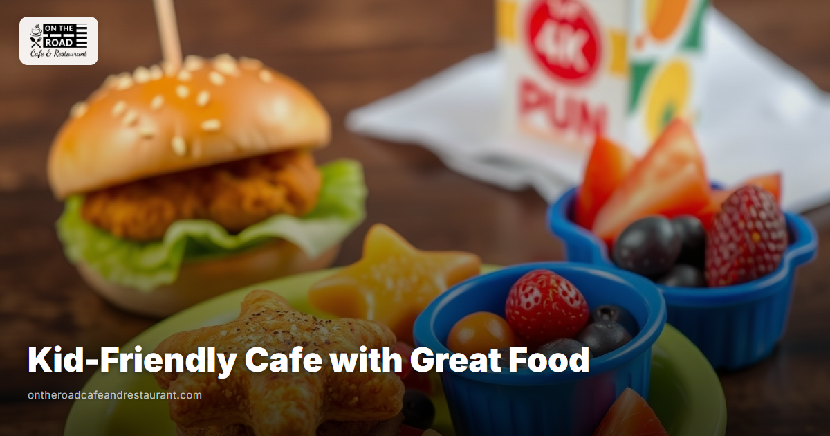 Kid-Friendly Cafe with Great Food - On The Road Restaurant