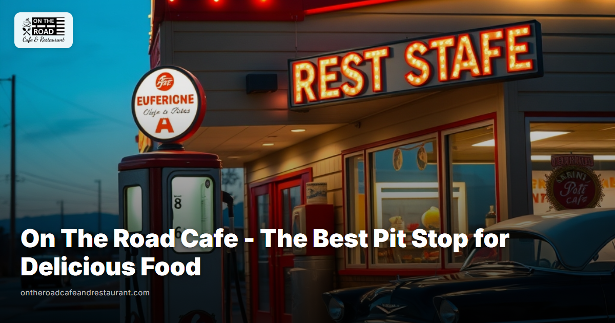 On The Road Cafe - The Best Pit Stop for Delicious Food