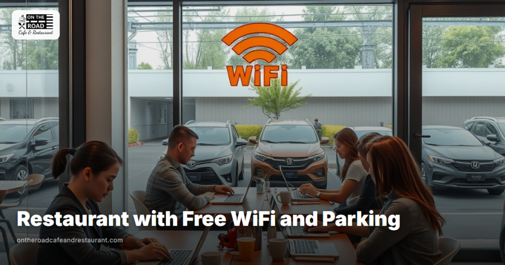 Restaurant with Free WiFi and Parking - On The Road Cafe