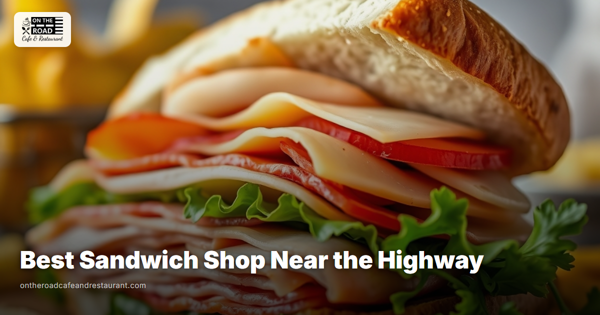 Best Sandwich Shop Near the Highway - On The Road Cafe