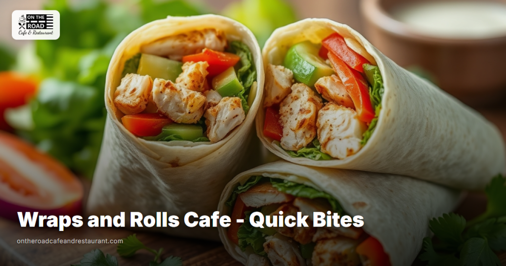 Wraps and Rolls Cafe - Quick Bites at On The Road Restaurant
