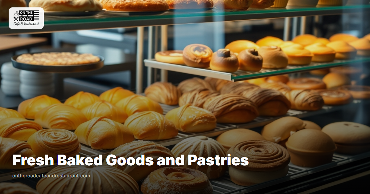 Fresh Baked Goods and Pastries - On The Road Cafe